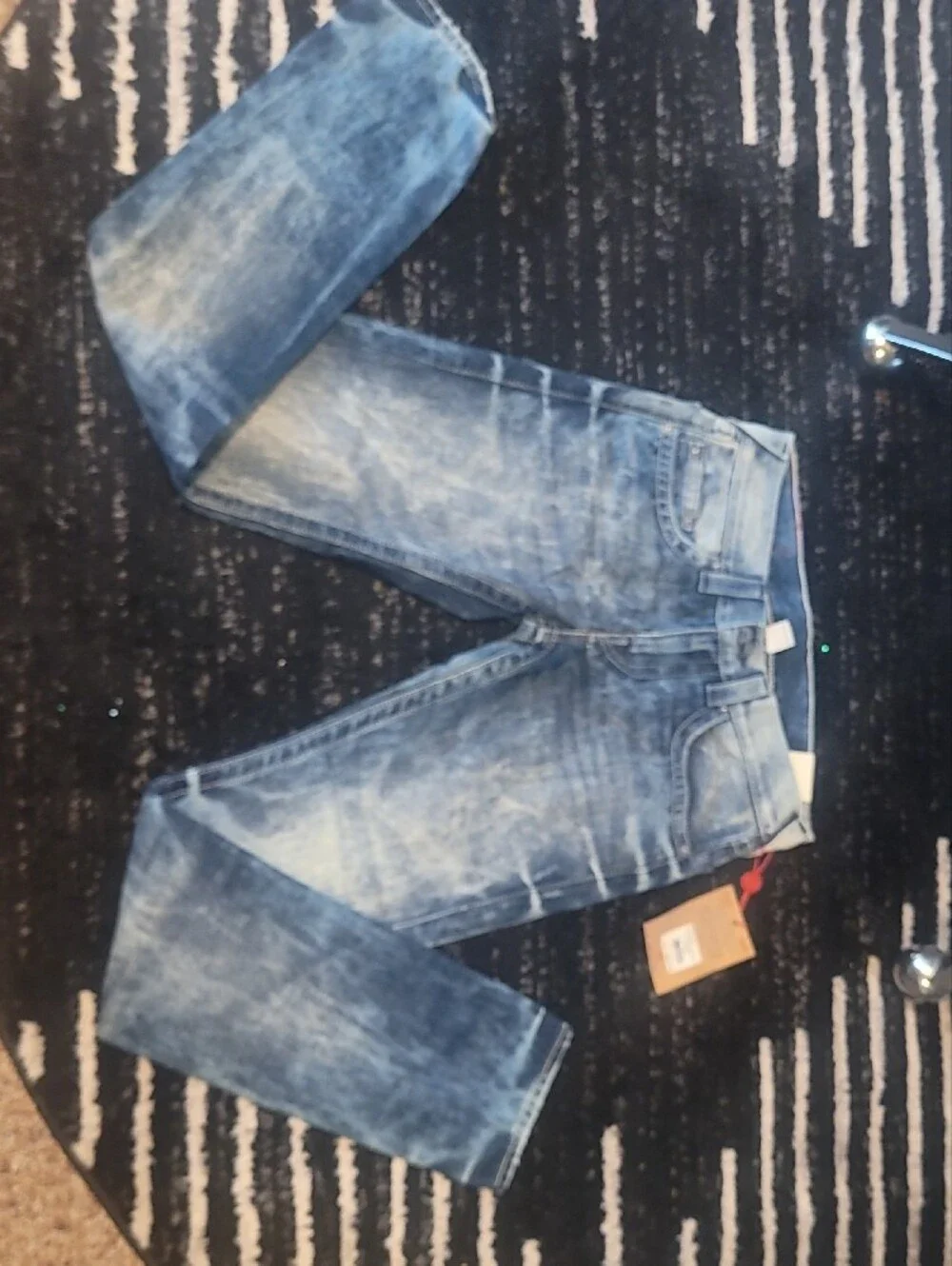 True Religion Light Blue Washed Relaxed Men’s Jeans
